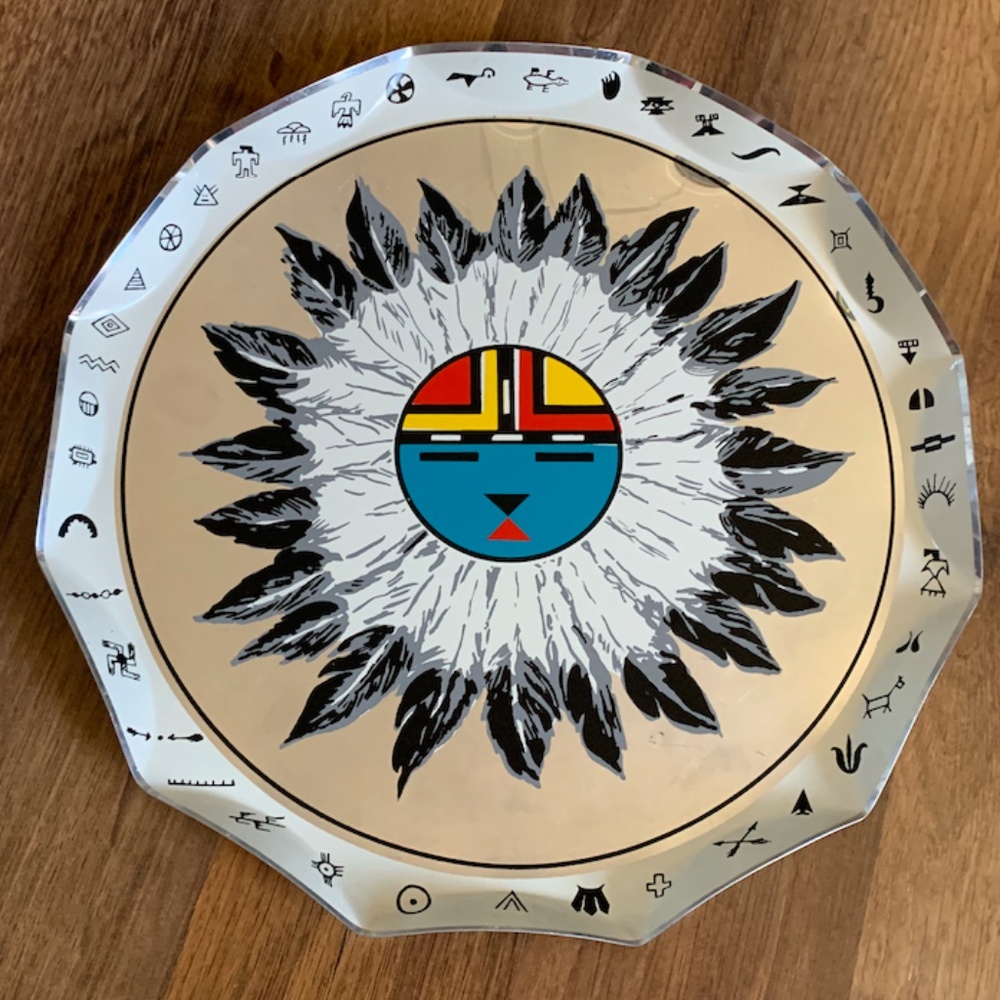 Fred Harvey Kachina Plater